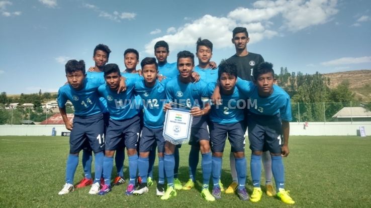 Aenam scores first International goal