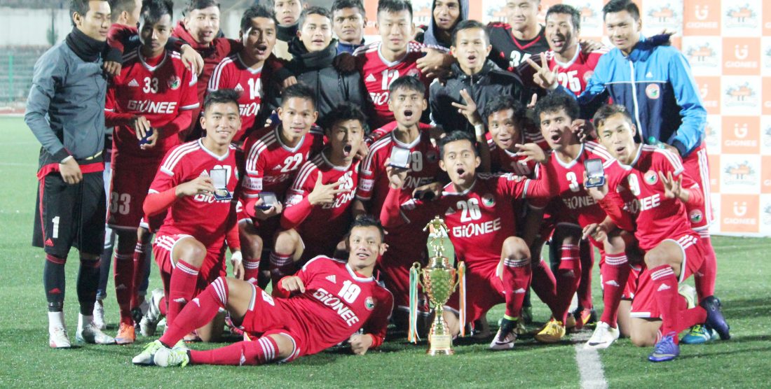 Gionee Shillong Premier League Champions 2016