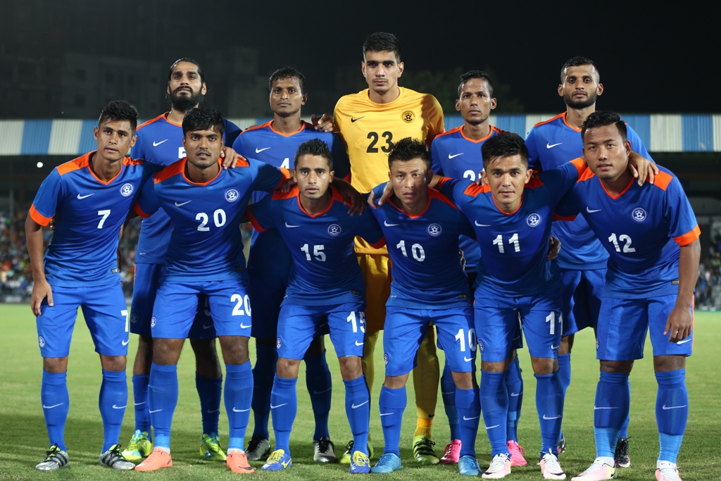 INDIA RISE TO 101 IN FIFA RANKINGS